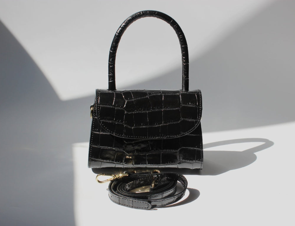 genuine crocodile purse - mini bag